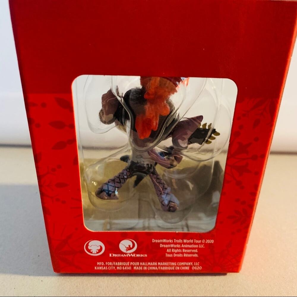 NEW IN BOX Hallmark Trolls World Tour Queen Barb Christmas Ornament One Size - Picture 4 of 7